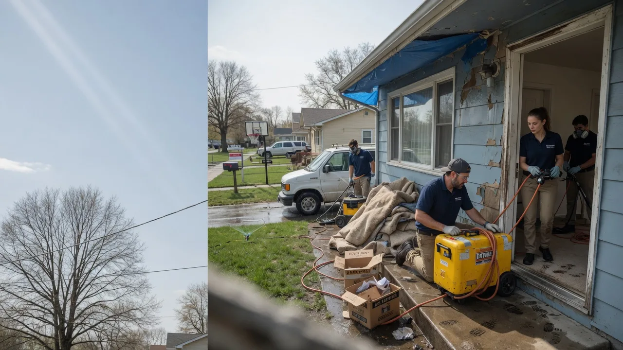 Basement Flood Cleanup in Van Wert, IA near me
